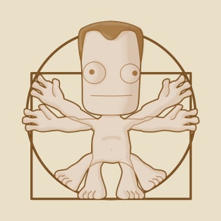 Vitruvian Kerbal T-Shirt