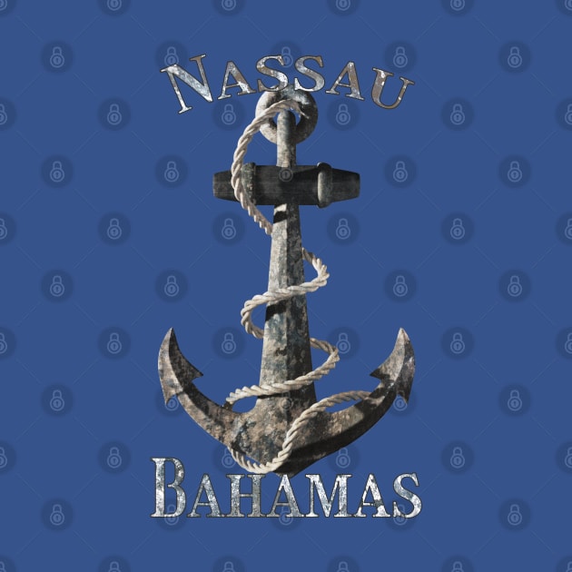 Nassau Bahamas Vacation Nautical Anchor Sailing by macdonaldcreativestudios