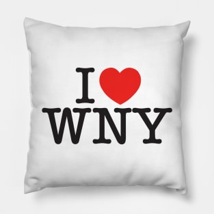 I Love Western New York Pillow