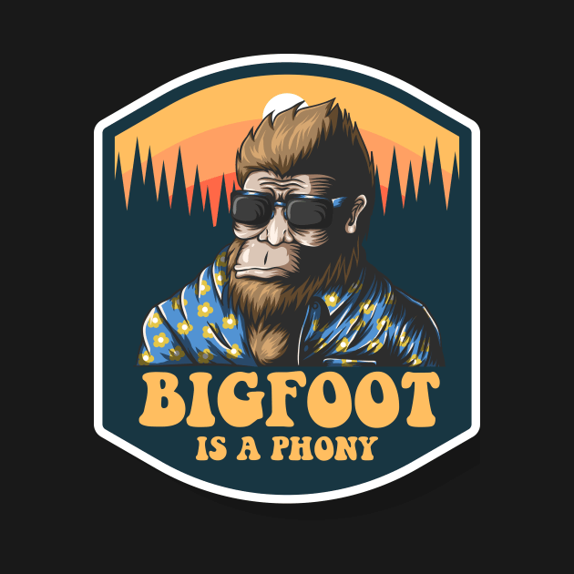 Bigfoot Is A Phony by Cosmo Gazoo