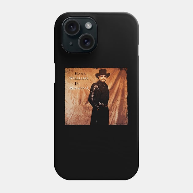 Rebel with a Guitar Williams Jr.'s Signature Style Phone Case by Zombie green