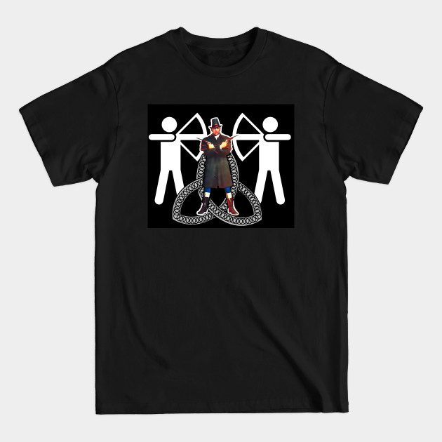 Disover Armed boy and people with arrows - Armed Boy And People With Arrows - T-Shirt