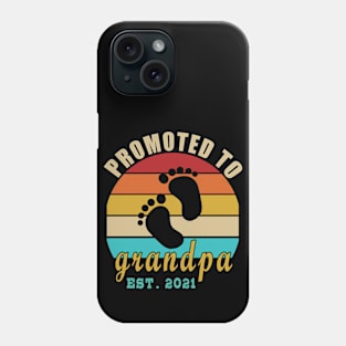 promoted to grandpa 2021 Phone Case