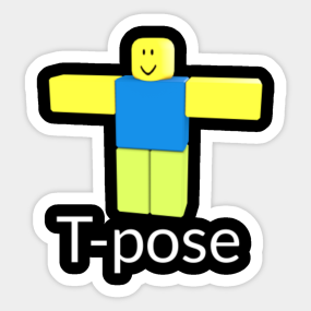Roblox Stickers Teepublic Uk - robl!   ox noob t poze sticker
