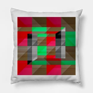 Stained Glass Impressions Pillow