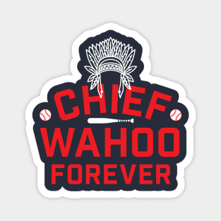 Cleveland Indians - Chief Wahoo Forever Magnet