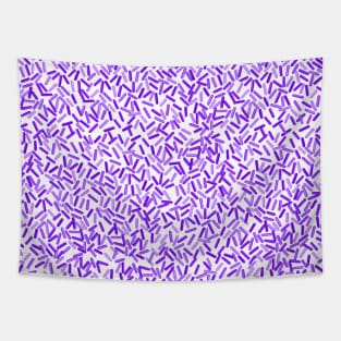 Pretty Purple Sprinkles Pattern Tapestry