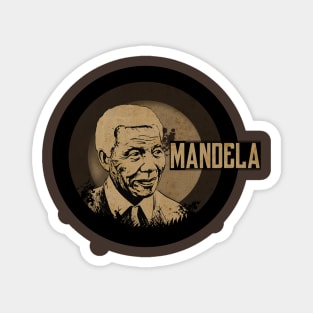 Mandela Vintage Freedom Magnet