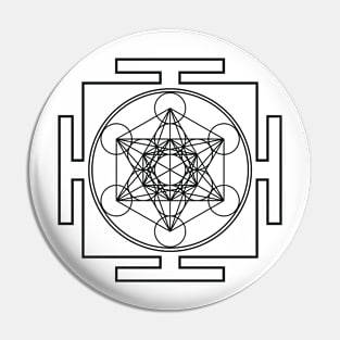 Metatron's Cube Pin