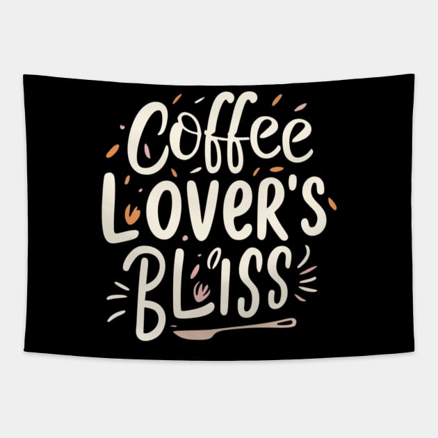 Coffee Lover's Bliss Tapestry by BukovskyART