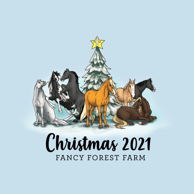 Fancy Forest Farm • Christmas 2021 • Black Text by FalconArt