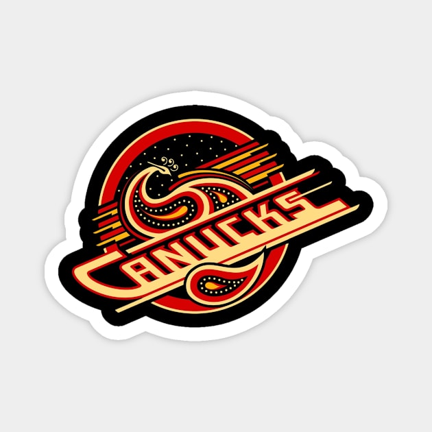 Vancouver Canucks Magnet by Jedistudios 