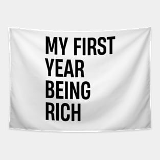 My First Year Being Rich Tapestry