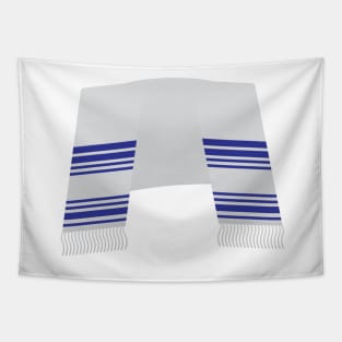 Jewish prayer shawl Blue and White Tallith Tapestry