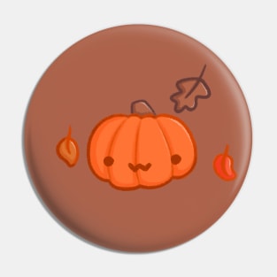 Super Cute Autumn Pumpkin - Kawaii Pumpkin Pin