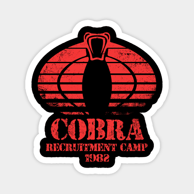 Cobra Camp Magnet by PlatinumBastard