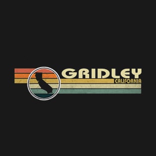 Gridley California vintage 1980s style T-Shirt