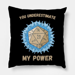 You Underestimate My Power - meme crossover Pillow