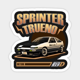 Initial d takumi toyota AE86 trueno Magnet