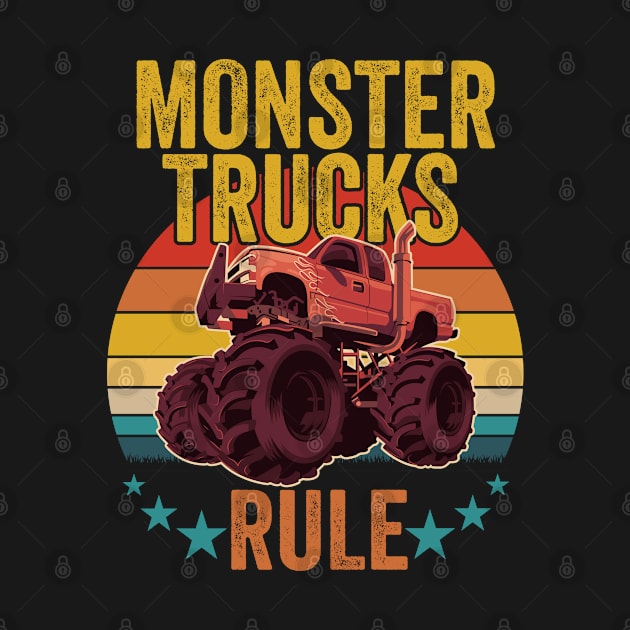 Monster Trucks - Monster Trucks Rule by Kudostees