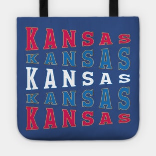 NATIONAL TEXT ART USA KANSAS Tote