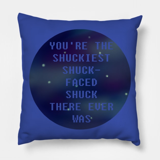 Shuckiest Shuck Face - TMR Pillow by oh_shoot_arts