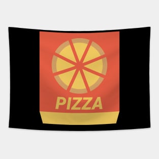 Cute Cheese Pizza Box Tapestry