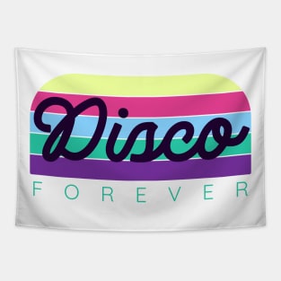 DISCO  - Forever (yellow/pink/blue) Tapestry