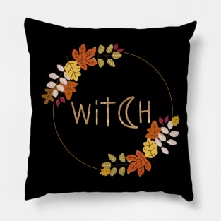 Witch Halloween Pillow