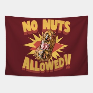 No Nuts Allowed!, Peanut Design Tapestry