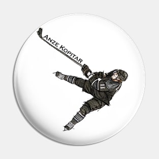 Anze Kopitar Los Angles Sketch Pin