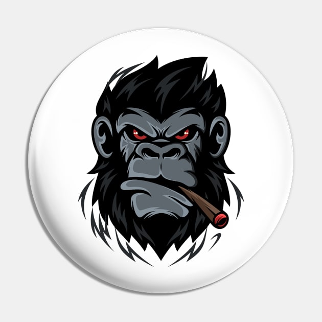 King Kong Pin by Styleinshirts