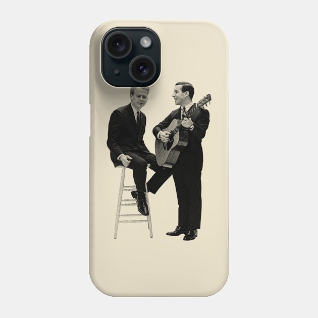 Young Simon and Garfunkel Phone Case by TheMusicFav