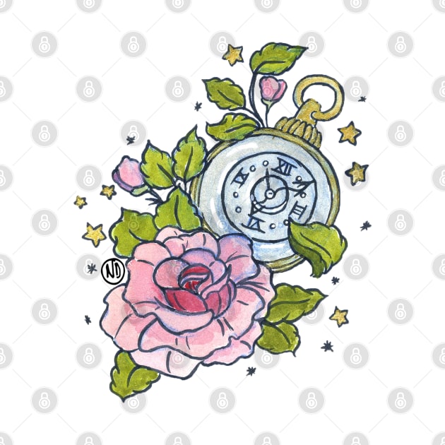 Clock- color by Polkadotdreamer