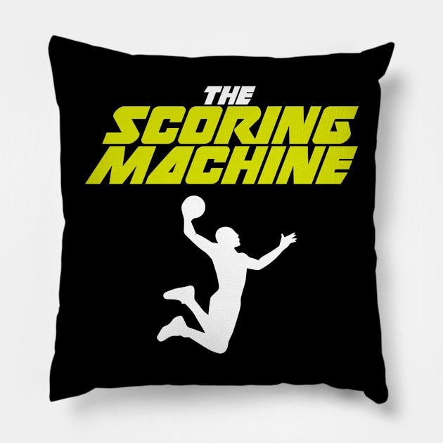 Work Hard : Be a score machine Pillow by FamiLane