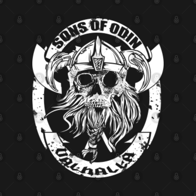 SONS OF ODIN VALHALLA - Viking - Crewneck Sweatshirt | TeePublic