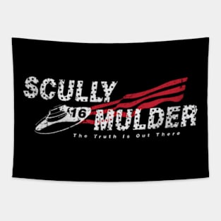 Scully Mulder the truth is out there Tapestry