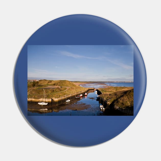 Seaton Sluice Harbour Pin by Violaman