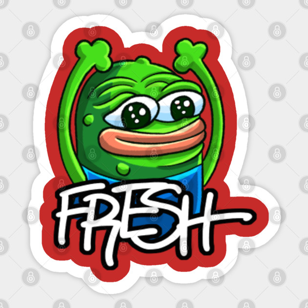 Fresh Pickle Mrfreshasian Sticker Teepublic