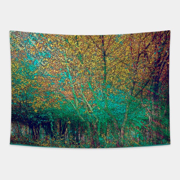 Mystic Trees Tapestry by DavidCentioli