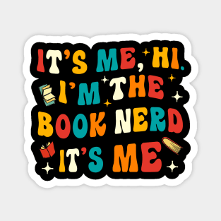 Book Lover Gifts Funny Librarian Bookworm Book Nerd Magnet