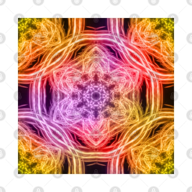 Random vibrant kaleidoscopes by hereswendy