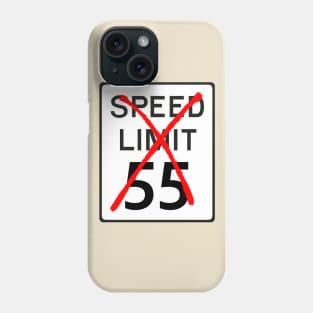 Speed Limit 55 Phone Case