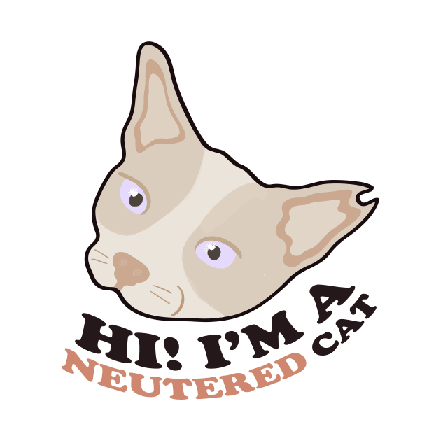 Shop for a Cause: Neutered Cat by aaalou