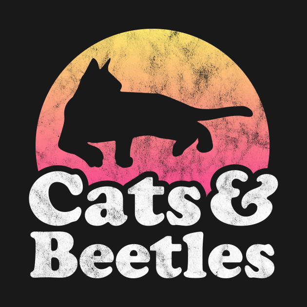 Disover Cats and Beetles Gift for Men, Women Kids - Beetles - T-Shirt