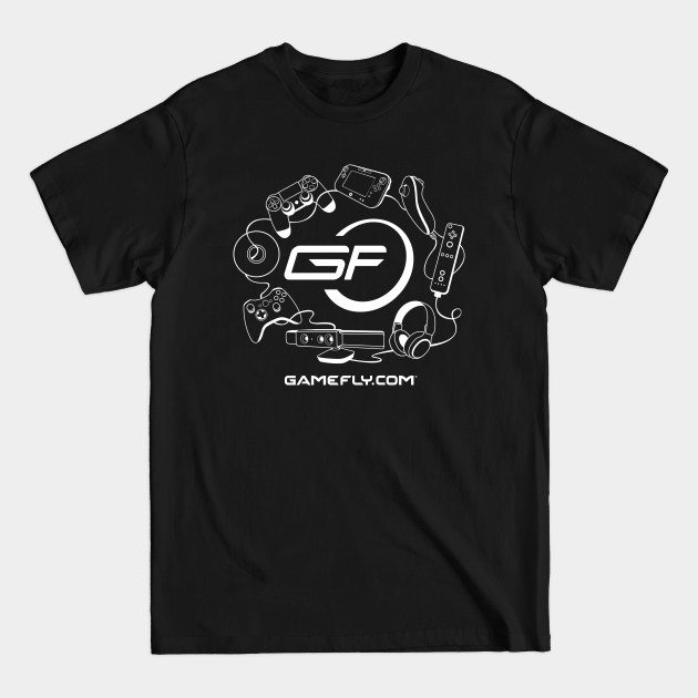 GF Retro Controllers White - Gamefly - T-Shirt