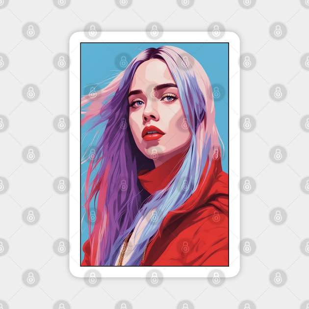 Billie Eilish Magnet by marshek28