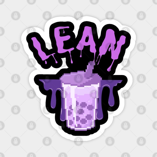 lean Magnet by vaporgraphic