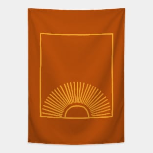 Caramel Sun Tapestry