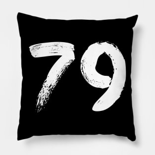 Number 79 Pillow